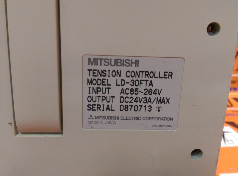 MITSUBISHI LD-30FTA TENSION CONTROLLER - PLC DCS SERVO Control MOTOR POWER  SUPPLY IPC ROBOT